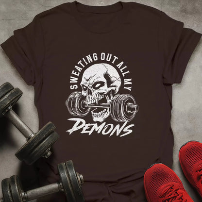Sweating Out Demons T-Shirt - AstraLifts