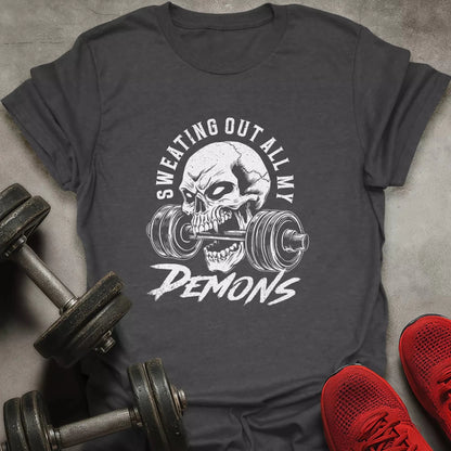 Sweating Out Demons T-Shirt - AstraLifts