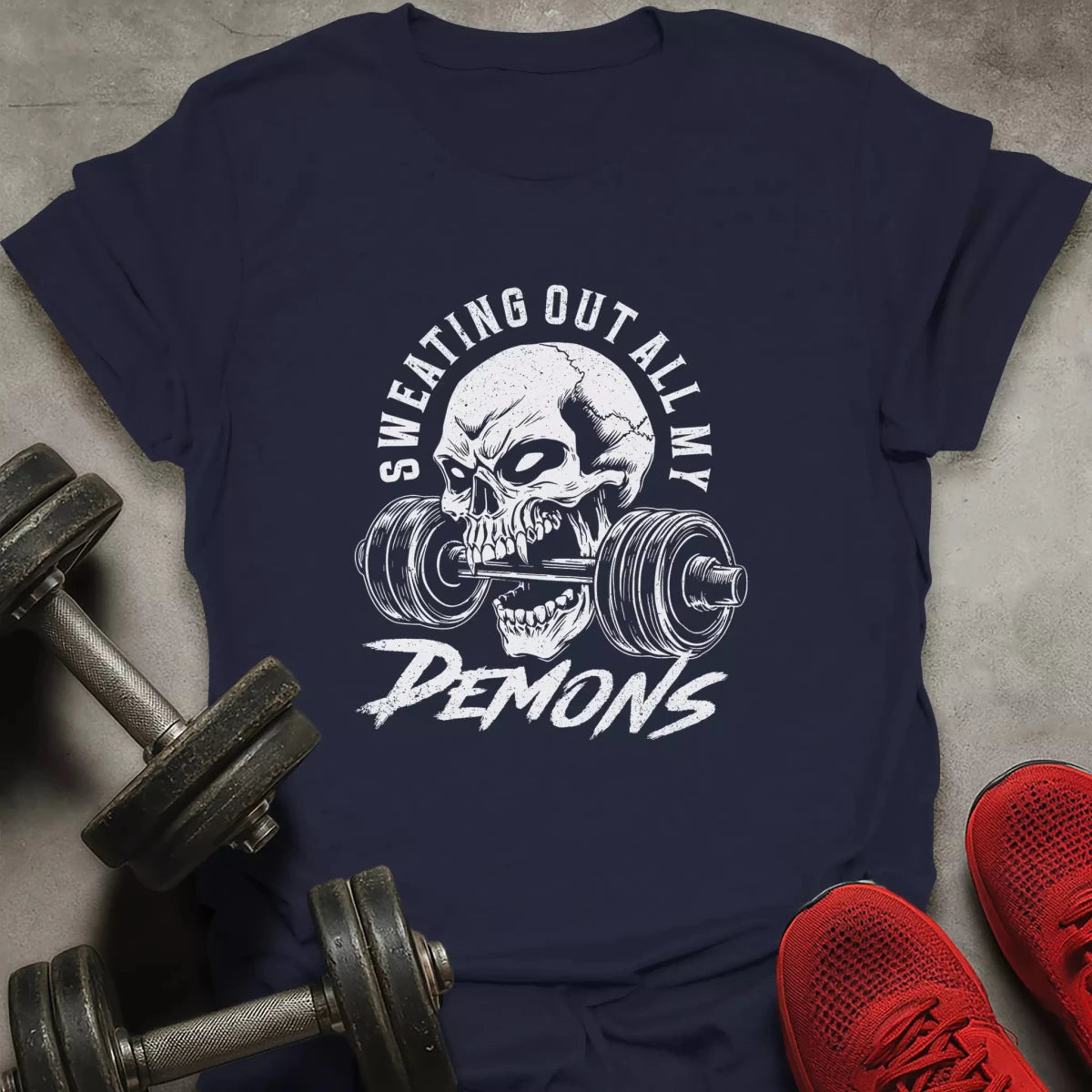 Sweating Out Demons T-Shirt - AstraLifts