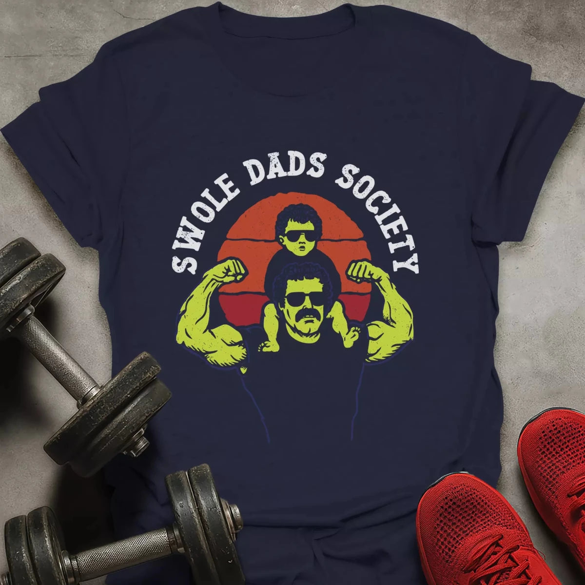 Swole Dads Society T-Shirt - AstraLifts