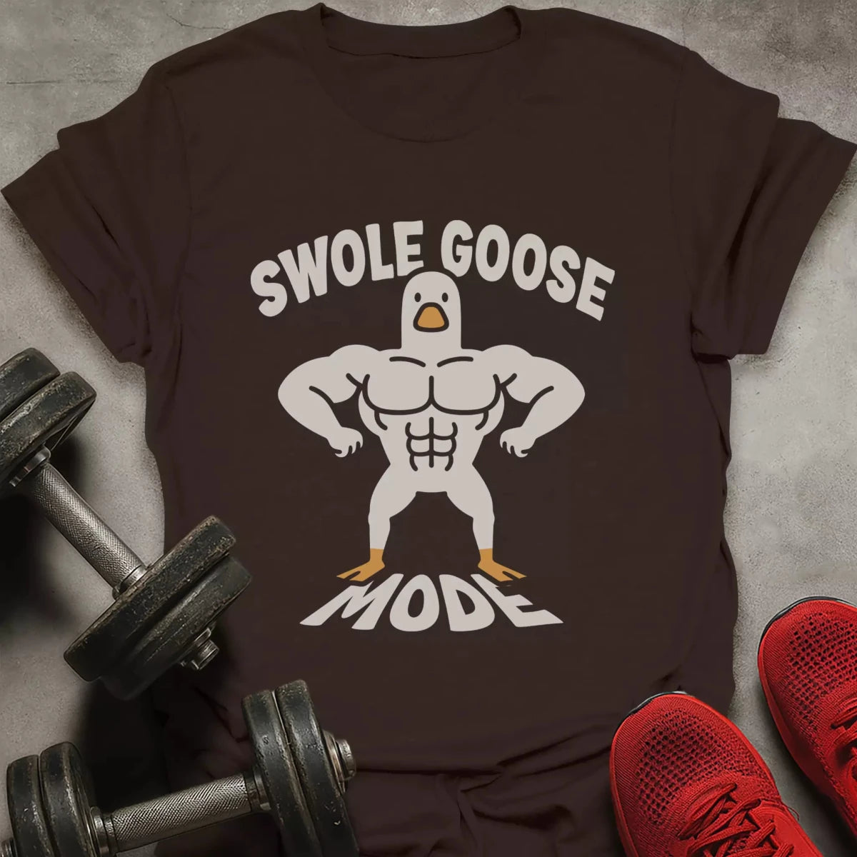Swole Goose Mode T-Shirt - AstraLifts