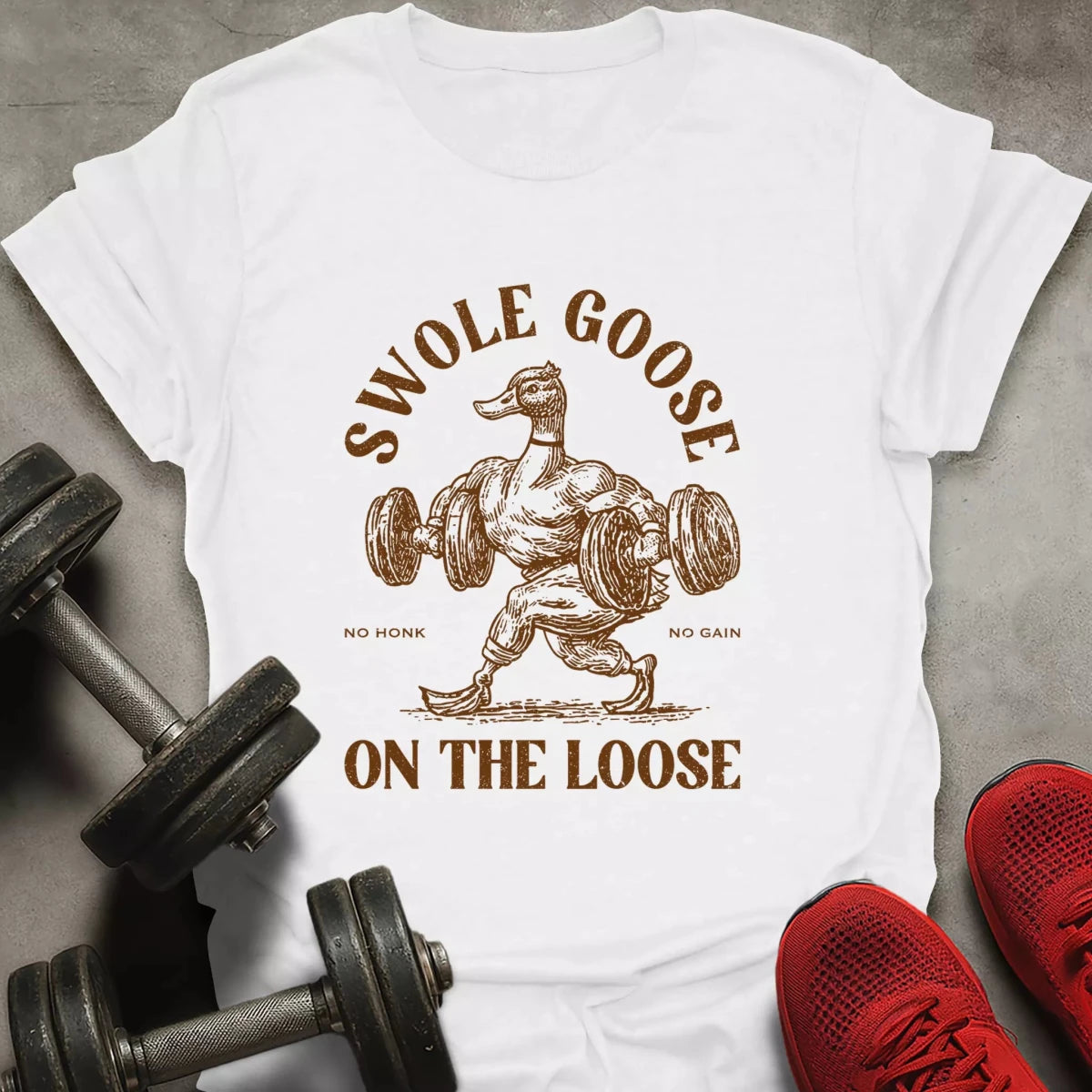 Swole Goose T-Shirt - AstraLifts