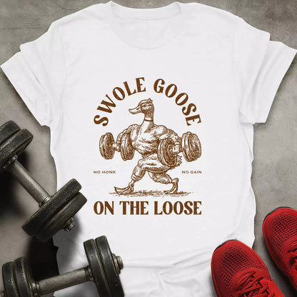 Swole Goose T-Shirt - AstraLifts