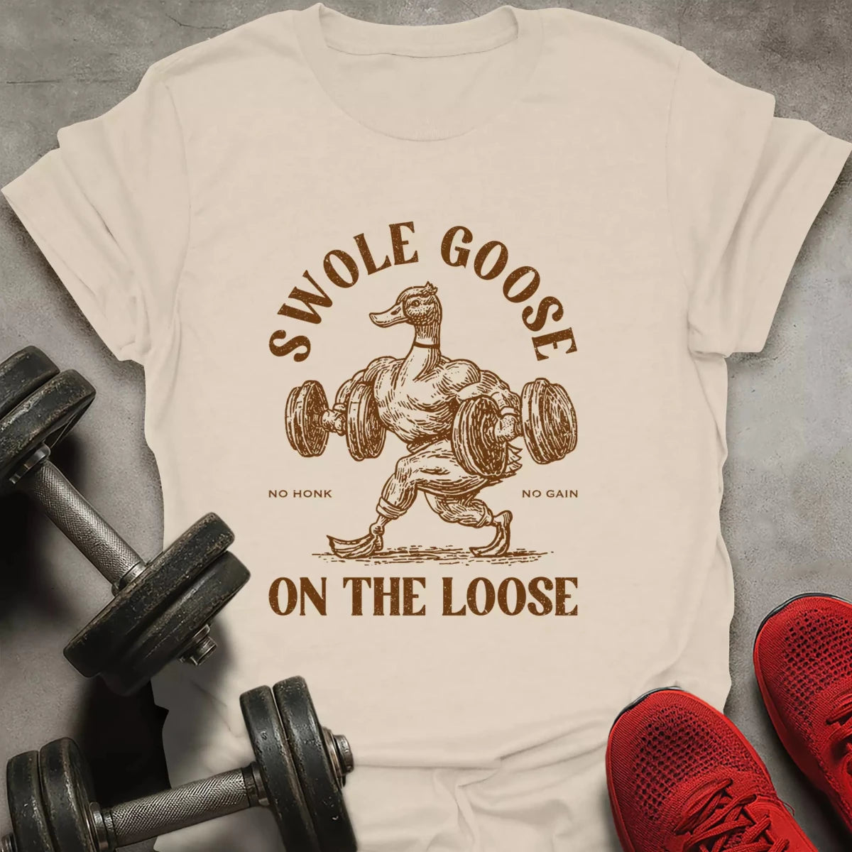 Swole Goose T-Shirt - AstraLifts
