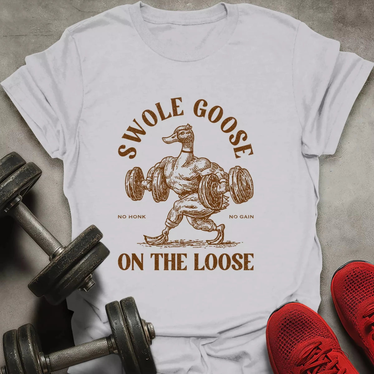Swole Goose T-Shirt - AstraLifts