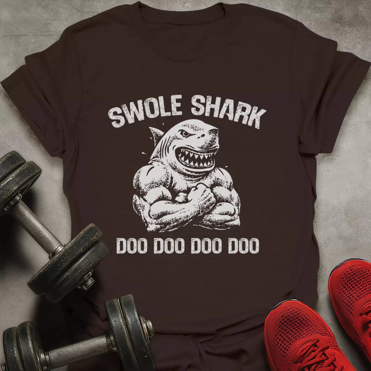 Swole Shark T-Shirt - AstraLifts