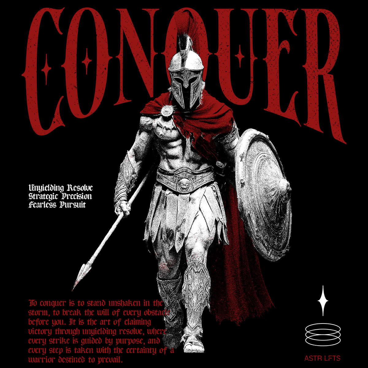 The Conqueror T-Shirt - AstraLifts