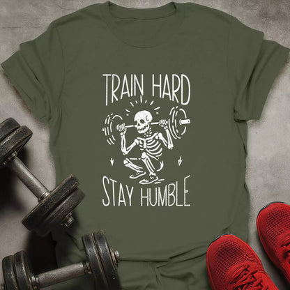 Train Hard Stay Humble T-Shirt - AstraLifts