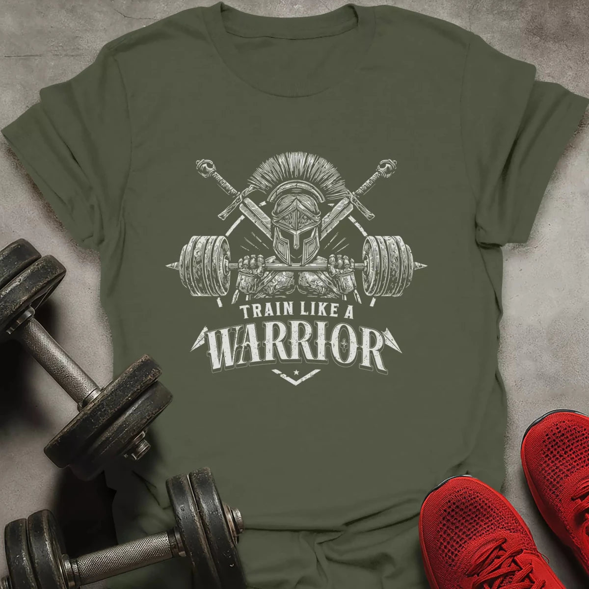 Train Like A Warrior T-Shirt - AstraLifts