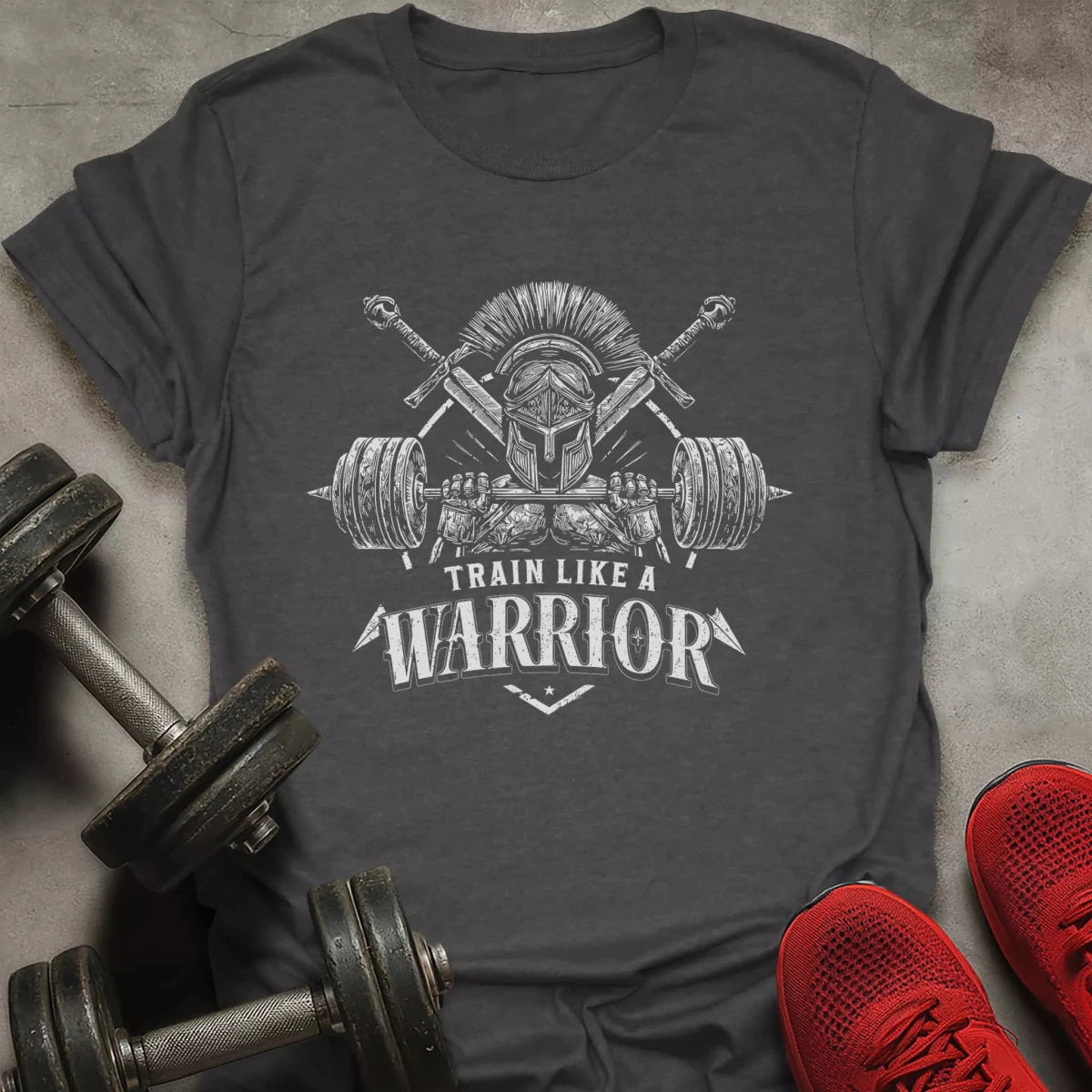 Train Like A Warrior T-Shirt - AstraLifts