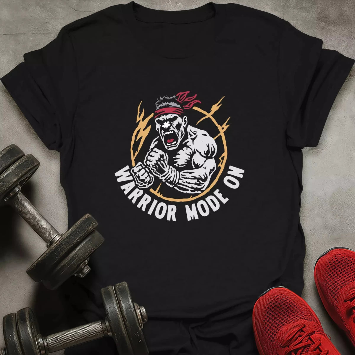 Warrior Mode On T-Shirt - AstraLifts