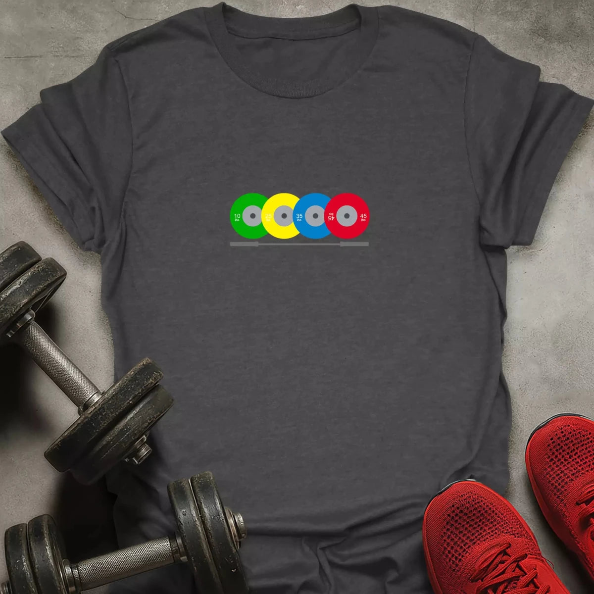Weight Plates T-Shirt - AstraLifts