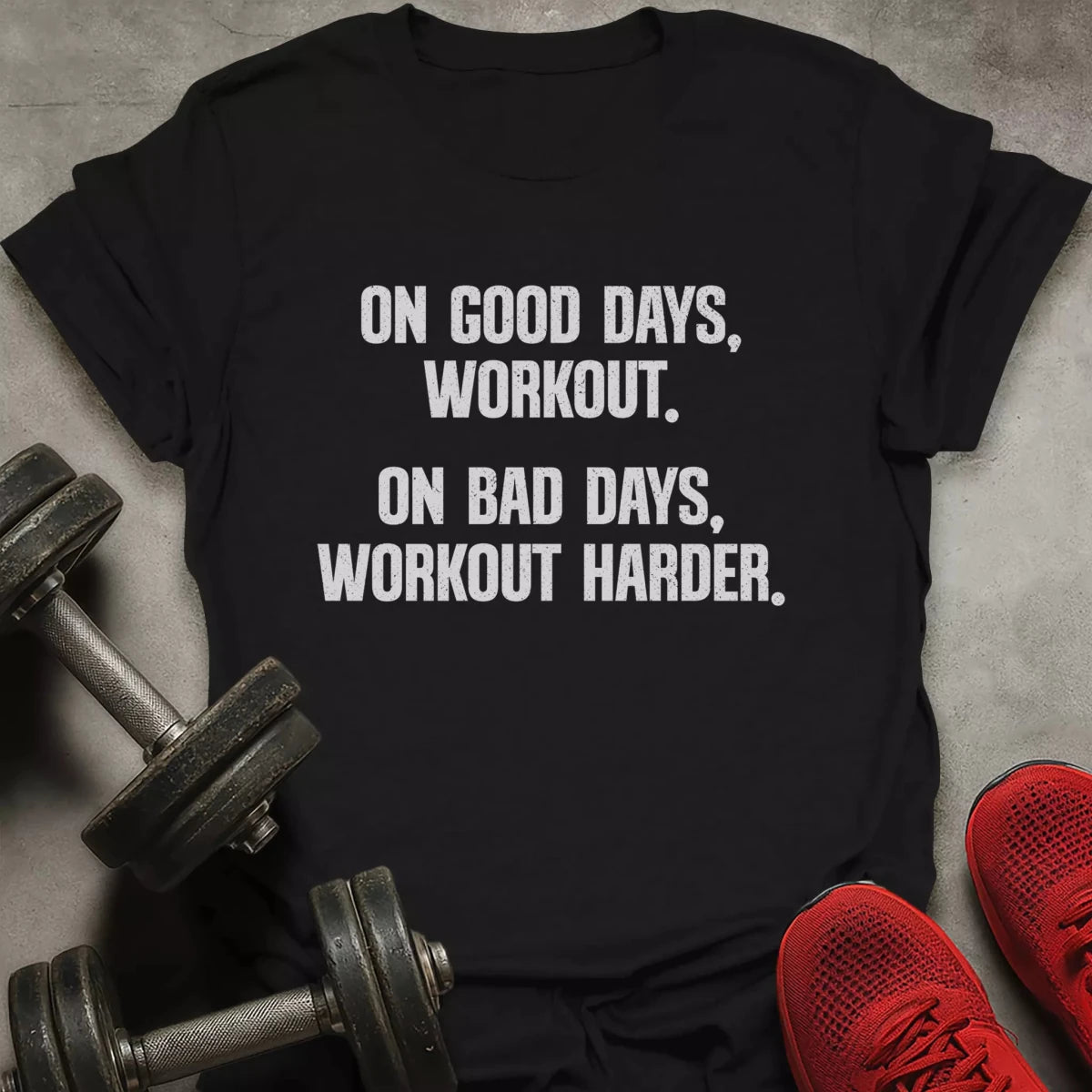 Workout Harder T-Shirt - AstraLifts